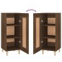 Sideboard aus eichenbraunem Holzwerkstoff, 34,5 x 34 x 90 cm von vidaXL, Sideboards - Ref: Foro24-817434, Preis: 47,87 €, Rab...