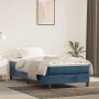 Dunkelblaue Taschenfederkernmatratze aus Samt, 100 x 200 x 20 cm von vidaXL, Matratzen - Ref: Foro24-347752, Preis: 151,25 €,...