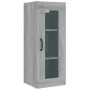 Armario de pared colgante gris Sonoma 34,5x34x90 cm de vidaXL, Aparadores - Ref: Foro24-817448, Precio: 51,97 €, Descuento: %