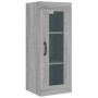 Sonoma grauer hängender Wandschrank 34,5x34x90 cm von vidaXL, Sideboards - Ref: Foro24-817448, Preis: 51,97 €, Rabatt: %
