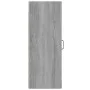 Armario de pared colgante gris Sonoma 34,5x34x90 cm de vidaXL, Aparadores - Ref: Foro24-817448, Precio: 51,97 €, Descuento: %