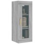 Sonoma grau Hängeschrank 34,5x34x90 cm von vidaXL, Sideboards - Ref: Foro24-817445, Preis: 58,72 €, Rabatt: %