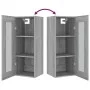 Sonoma grau Hängeschrank 34,5x34x90 cm von vidaXL, Sideboards - Ref: Foro24-817445, Preis: 58,72 €, Rabatt: %