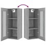 Sonoma grau Hängeschrank 34,5x34x90 cm von vidaXL, Sideboards - Ref: Foro24-817445, Preis: 58,72 €, Rabatt: %