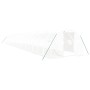 Invernadero con estructura de acero blanco 60 m² 20x3x2 m