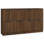 Sideboards 2 Stück braunes Eichensperrholz 60x30x70 cm von vidaXL, Sideboards - Ref: Foro24-3115811, Preis: 124,67 €, Rabatt: %