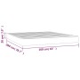 Black fabric pocket spring mattress 160x200x20 cm by vidaXL, Mattresses - Ref: Foro24-347816, Price: 245,88 €, Discount: %