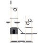 Katzenkratzbaum mit dunkelgrauen Sisalstämmen, 279 cm von vidaXL, Katzenmöbel - Ref: Foro24-171617, Preis: 128,36 €, Rabatt: %
