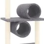 Cat scratching post with dark gray sisal posts 279 cm by vidaXL, Cat furniture - Ref: Foro24-171617, Price: 126,42 €, Discoun...