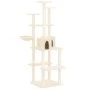 Cat scratching post with cream sisal posts 167 cm by vidaXL, Cat furniture - Ref: Foro24-171609, Price: 76,61 €, Discount: %