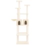 Cat scratching post with cream sisal posts 167 cm by vidaXL, Cat furniture - Ref: Foro24-171609, Price: 74,04 €, Discount: %