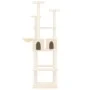 Cat scratching post with cream sisal posts 167 cm by vidaXL, Cat furniture - Ref: Foro24-171609, Price: 76,61 €, Discount: %