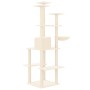Cat scratching post with cream sisal posts 167 cm by vidaXL, Cat furniture - Ref: Foro24-171609, Price: 74,04 €, Discount: %