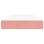 Pink velvet pocket spring mattress 90x200x20 cm by vidaXL, Mattresses - Ref: Foro24-347733, Price: 133,48 €, Discount: %