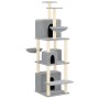 Katzenkratzbaum mit hellgrauen Sisalstämmen 180 cm von vidaXL, Katzenmöbel - Ref: Foro24-171601, Preis: 99,58 €, Rabatt: %