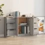 Sideboards 3 Stück Sonoma graues Sperrholz von vidaXL, Sideboards - Ref: Foro24-3115842, Preis: 154,30 €, Rabatt: %