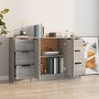 Sideboards 3 Stück Sonoma graues Sperrholz von vidaXL, Sideboards - Ref: Foro24-3115842, Preis: 149,01 €, Rabatt: %