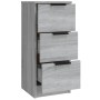 Sideboards 3 Stück Sonoma graues Sperrholz von vidaXL, Sideboards - Ref: Foro24-3115842, Preis: 149,01 €, Rabatt: %
