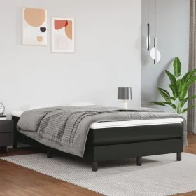 Schwarze Taschenfederkernmatratze aus Kunstleder, 120 x 200 x 20 cm von vidaXL, Matratzen - Ref: Foro24-347762, Preis: 187,94...