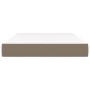 Pocket spring mattress taupe gray fabric 120x200x20 cm by vidaXL, Mattresses - Ref: Foro24-347758, Price: 165,17 €, Discount: %