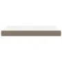 Pocket spring mattress taupe gray fabric 120x200x20 cm by vidaXL, Mattresses - Ref: Foro24-347758, Price: 163,23 €, Discount: %