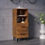 Sideboard aus geräuchertem Eichensperrholz, 34,5 x 34 x 90 cm von vidaXL, Sideboards - Ref: Foro24-817417, Preis: 54,56 €, Ra...