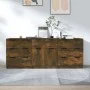 3-piece plywood sideboard in smoked oak color by vidaXL, Sideboards - Ref: Foro24-3115801, Price: 227,29 €, Discount: %
