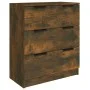 3-teiliges Sideboard aus geräucherter Eiche und Sperrholz von vidaXL, Sideboards - Ref: Foro24-3115801, Preis: 227,27 €, Raba...