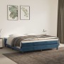 Dark blue velvet pocket spring mattress 160x200x20 cm by vidaXL, Mattresses - Ref: Foro24-347832, Price: 236,42 €, Discount: %