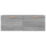 Sonoma grau Sperrholz-Hängeschrank 100x36,5x35 cm von vidaXL, Schließfächer und Lagerschränke - Ref: Foro24-817610, Preis: 57...