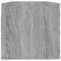 Armario pared madera contrachapada gris Sonoma 100x36,5x35 cm de vidaXL, Taquillas y armarios de almacenamiento - Ref: Foro24...