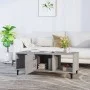 Sonoma-Couchtisch aus grauem Sperrholz, 102 x 50 x 40 cm von vidaXL, Couchtisch - Ref: Foro24-817529, Preis: 48,98 €, Rabatt: %