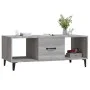 Mesa de centro madera contrachapada gris Sonoma 102x50x40 cm de vidaXL, Mesas de centro - Ref: Foro24-817529, Precio: 49,19 €...