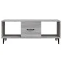Sonoma-Couchtisch aus grauem Sperrholz, 102 x 50 x 40 cm von vidaXL, Couchtisch - Ref: Foro24-817529, Preis: 48,98 €, Rabatt: %