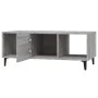 Mesa de centro madera contrachapada gris Sonoma 102x50x40 cm de vidaXL, Mesas de centro - Ref: Foro24-817529, Precio: 49,19 €...