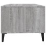 Mesa de centro madera contrachapada gris Sonoma 102x50x40 cm de vidaXL, Mesas de centro - Ref: Foro24-817529, Precio: 49,61 €...