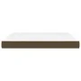 Dark brown fabric pocket spring mattress 140x200x20cm by vidaXL, Mattresses - Ref: Foro24-347817, Price: 237,26 €, Discount: %