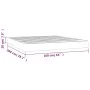 Dark brown fabric pocket spring mattress 140x200x20cm by vidaXL, Mattresses - Ref: Foro24-347817, Price: 237,26 €, Discount: %
