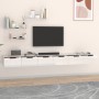 Wall cabinets 2 units plywood white 102x30x20cm by vidaXL, Shelves and shelves - Ref: Foro24-3115904, Price: 192,31 €, Discou...