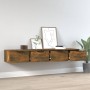 Räuchereiche Sperrholz-Hängeschränke 2 Stück 68x30x20 cm von vidaXL, Regale und Regale - Ref: Foro24-3115897, Preis: 87,25 €,...