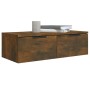 Räuchereiche Sperrholz-Hängeschränke 2 Stück 68x30x20 cm von vidaXL, Regale und Regale - Ref: Foro24-3115897, Preis: 87,25 €,...