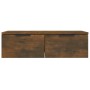 Räuchereiche Sperrholz-Hängeschränke 2 Stück 68x30x20 cm von vidaXL, Regale und Regale - Ref: Foro24-3115897, Preis: 87,25 €,...
