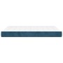 Dark blue velvet pocket spring mattress 140x200x20 cm by vidaXL, Mattresses - Ref: Foro24-347812, Price: 210,06 €, Discount: %