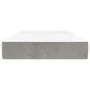 Light gray velvet pocket spring mattress 80x200x20 cm by vidaXL, Mattresses - Ref: Foro24-347688, Price: 127,01 €, Discount: %