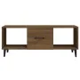 Couchtisch aus braunem Eichensperrholz, 102 x 50 x 40 cm von vidaXL, Couchtisch - Ref: Foro24-817530, Preis: 66,17 €, Rabatt: %