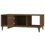 Couchtisch aus braunem Eichensperrholz, 102 x 50 x 40 cm von vidaXL, Couchtisch - Ref: Foro24-817530, Preis: 66,17 €, Rabatt: %