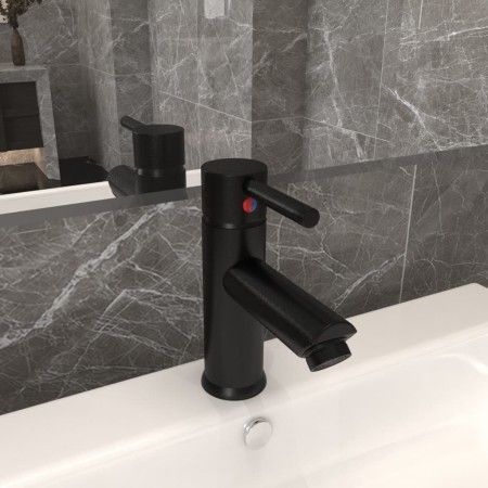 Waschbeckenarmatur in schwarzer Ausführung, 130 x 176 mm von vidaXL, Wasserhähne - Ref: Foro24-149066, Preis: 38,27 €, Rabatt: %