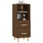 Sideboard aus braunem Eichensperrholz, 34,5 x 34 x 90 cm von vidaXL, Sideboards - Ref: Foro24-817416, Preis: 48,70 €, Rabatt: %