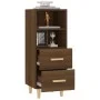 Brown oak plywood sideboard 34.5x34x90 cm by vidaXL, Sideboards - Ref: Foro24-817416, Price: 48,23 €, Discount: %