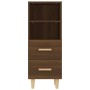 Sideboard aus braunem Eichensperrholz, 34,5 x 34 x 90 cm von vidaXL, Sideboards - Ref: Foro24-817416, Preis: 48,70 €, Rabatt: %